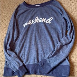 Women’s Weekend Graphic Pullover Sweatshirt